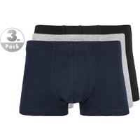 Schiesser Herren Unterwäsche blau unifarben von Schiesser