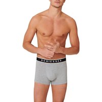 Schiesser Herren Shorts grau Baumwolle & Mix unifarben von Schiesser
