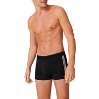 Schiesser Herren Shorts schwarz Baumwolle & Mix unifarben von Schiesser