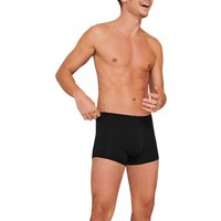 Schiesser Herren Shorts schwarz unifarben von Schiesser