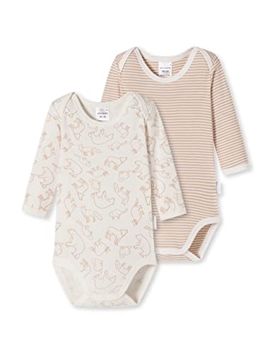 Schiesser Unisex Baby 2PACK Bodies 1/1 Unterwäsche, Sortiert 1, 80 von Schiesser