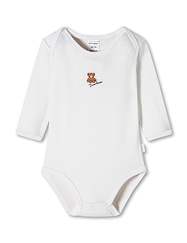 Schiesser Unisex Baby Bodies Langarm Modal/Baumwolle Mix - Unisex Baby und Kleinkind Unterwäsche Satz, Weiß, 104 EU von Schiesser