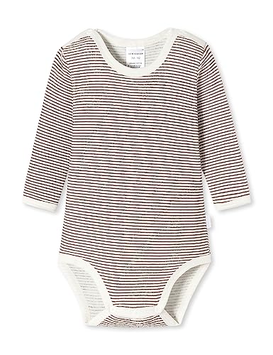 Schiesser Unisex Baby Bodies Langarm Modal/Baumwolle Mix - Unisex Baby und Kleinkind Unterwäsche Satz, Weiß, 104 EU von Schiesser