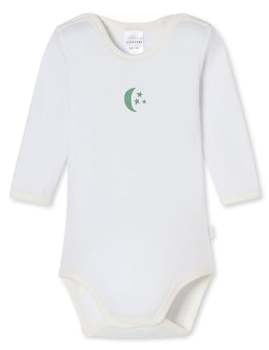 Schiesser Unisex Baby Body-Natural Love Kleinkind Unterwäsche-Satz, Off-White_181782, 80 von Schiesser