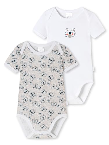 Schiesser Unisex Baby Kurzarm Bodies 2 Pack Kleinkind Unterwäsche-Satz, Farbmix, 86 Schiesser Unisex Baby Kurzarm Bodies 2 Pack Kleinkind Unterwäsche-Satz, Farbmix, 86 von Schiesser