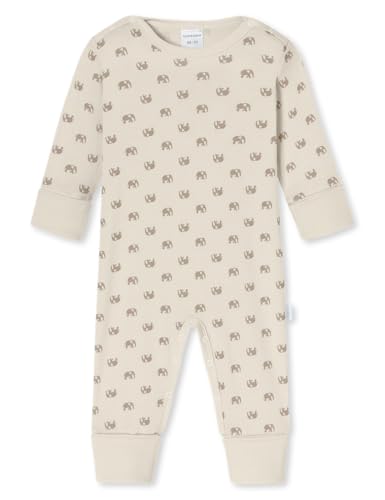 Schiesser Unisex Babyanzug lang-Natural Love Baby-und Kleinkind-Schlafanzüge, Creme_182556, 74 von Schiesser