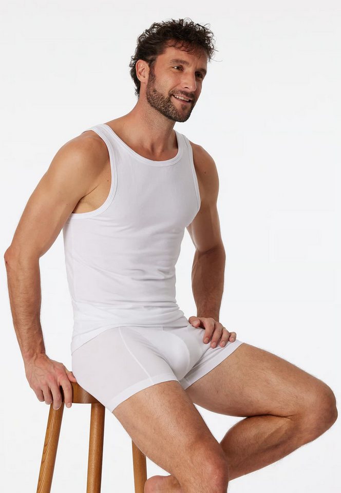 Schiesser Unterhemd 2er-Pack Unterhemden Organic Cotton von Schiesser