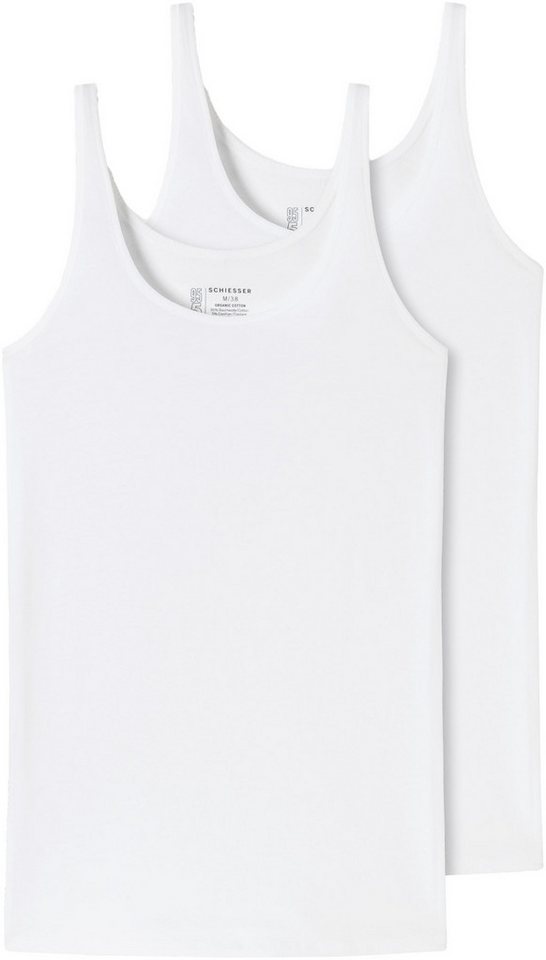 Schiesser Unterhemd "95/5" (2er-Pack) mit elastischer Single-Jersey-Qualität von Schiesser