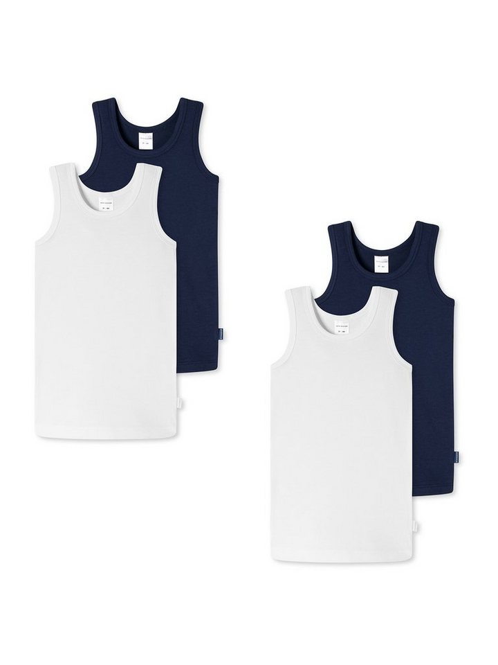 Schiesser Unterhemd Allday Basic (4-St) von Schiesser