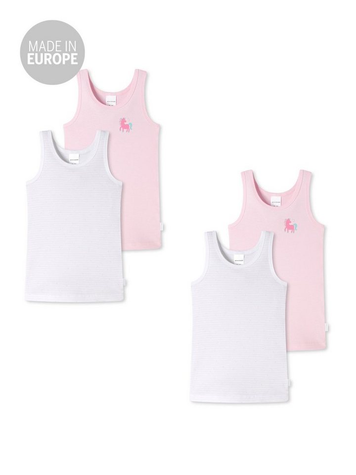 Schiesser Unterhemd Allday Basic (4-St) von Schiesser