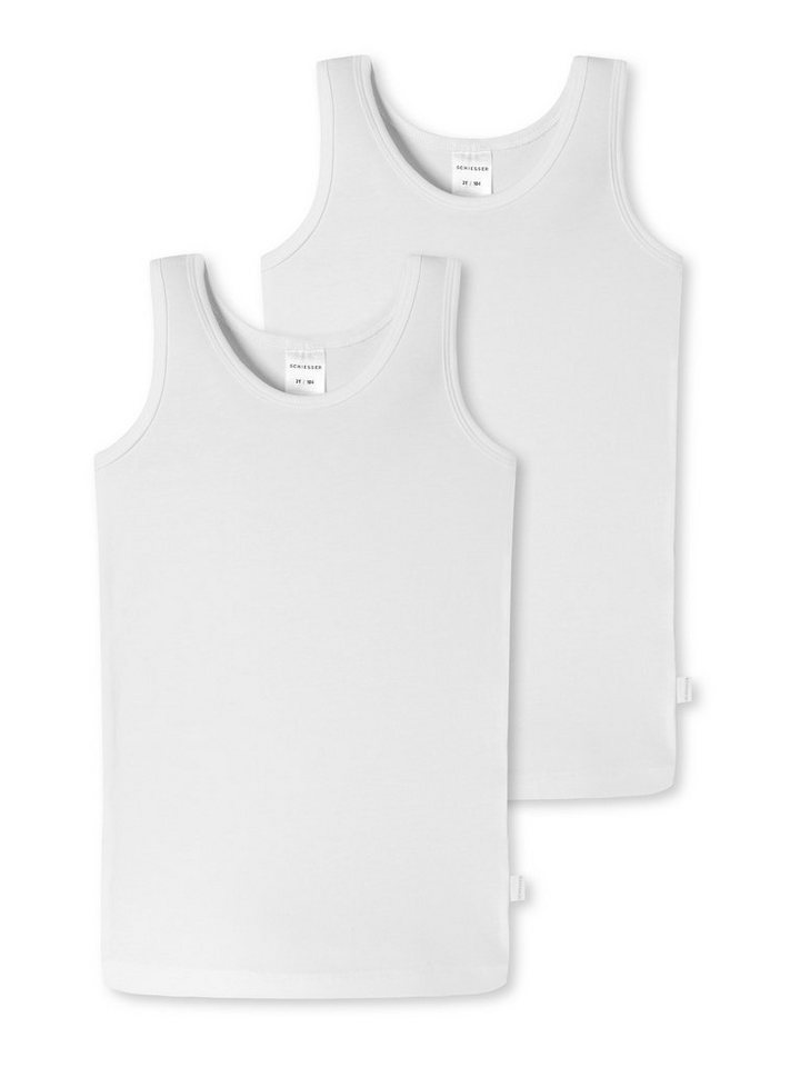 Schiesser Unterhemd Basic Kids (2-St) 0 von Schiesser