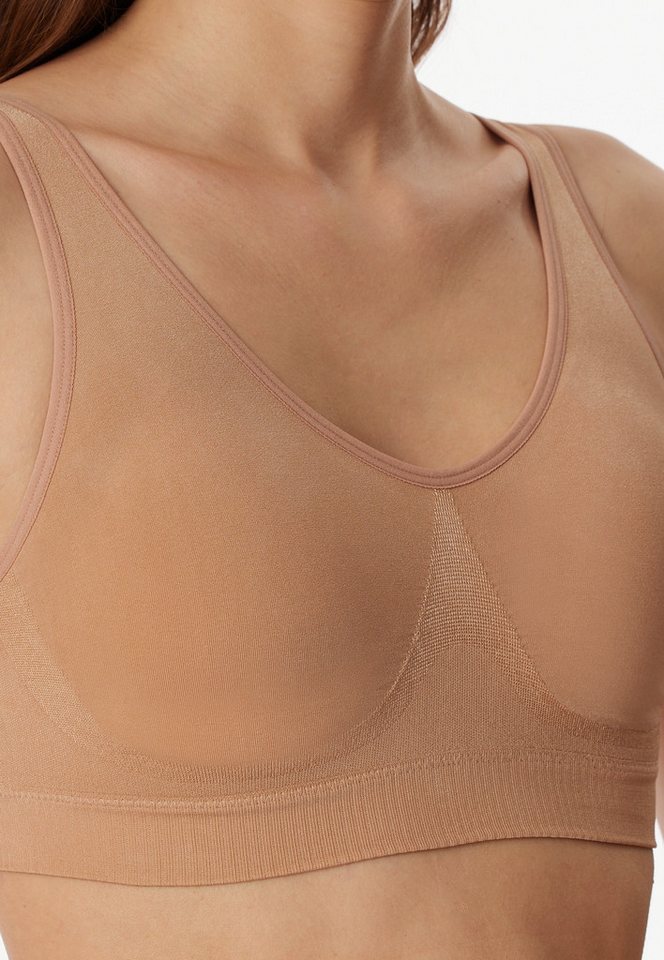 Schiesser Unterhemd Bustier mit removable Pads von Schiesser