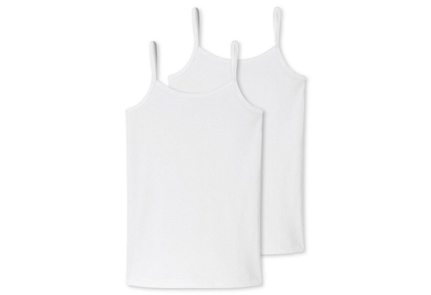 Schiesser Unterhemd Mädchen Unterhemd 2er Pack Baumwolle (Packung, 2er Pack) von Schiesser