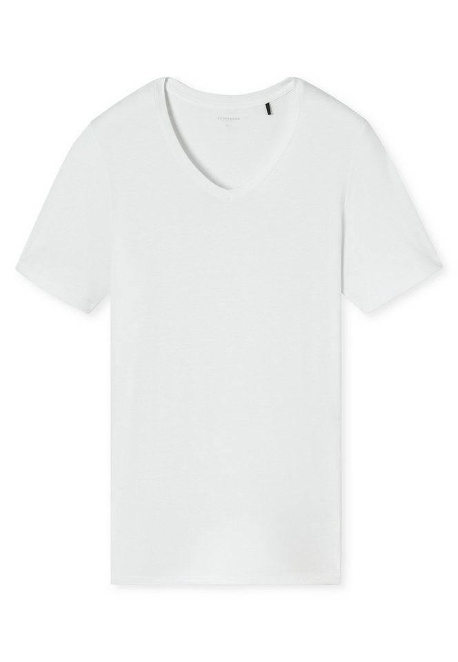 Schiesser Unterhemd Premium V-Shirt (3er Vorteilspack) Softes, leichtes TENCEL™ Modal von Schiesser