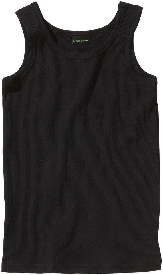 Schiesser Unterhemd Uncover (Set, 1-St., 1er-Pack) Jungen Unterhemd Tank Top Sportjacke Doppelripp von Schiesser