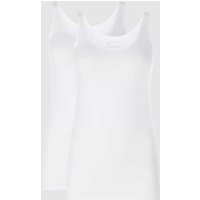 Schiesser Unterhemd mit Stretch-Anteil im 2er-Pack in Weiss, Größe 44 Schiesser Unterhemd mit Stretch-Anteil im 2er-Pack in Weiss, Größe 44 von Schiesser