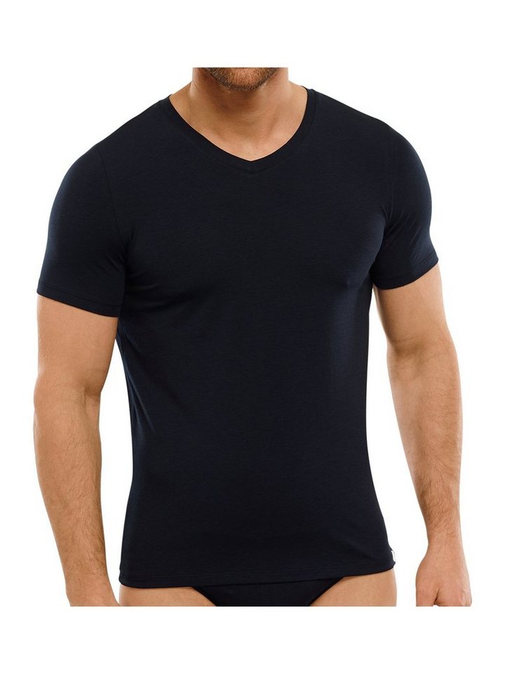 Schiesser Unterziehshirt Schiesser Long Life Soft V-Neck Shirt (Packung, 3-St) von Schiesser