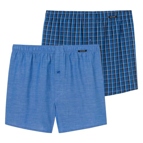 Schiesser - Web - Boxershorts - 2er Pack (8 Royal Blue) von Schiesser