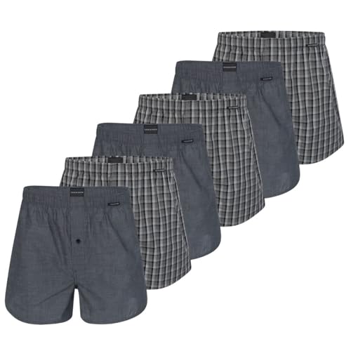 Schiesser - Web - Boxershorts - 6er Pack (7 Schwarz) von Schiesser