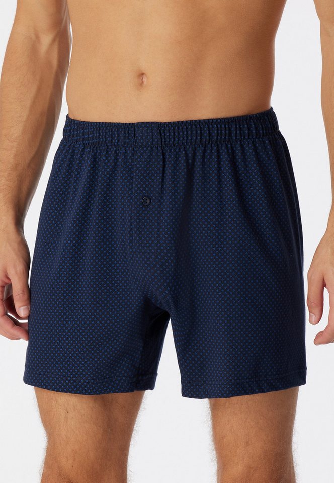 Schiesser Weiter Boxer Cotton Casual mit Eingriff, gepunktet von Schiesser