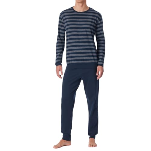 uncover by Schiesser - Basic - Schlafanzug (54 Nachtblau) von Uncover by Schiesser