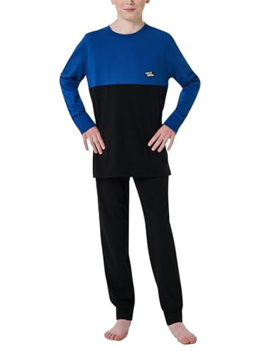 Schiesser Jungen Schlafanzug Set lang - 100% Organic Bio Baumwolle - Größe 140 bis 176, Indigo_181993, 140 Schiesser Jungen Schlafanzug Set lang - 100% Organic Bio Baumwolle - Größe 140 bis 176, Indigo_181993, 140 von Schiesser