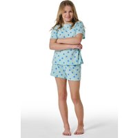 Schlafanzug kurz Schildkröten hellgrün - Nightwear 176 von Schiesser