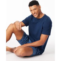 Schlafanzug kurz dunkeblau gemustert - Casual Essentials 48 Schlafanzug kurz dunkeblau gemustert - Casual Essentials 48 von Schiesser