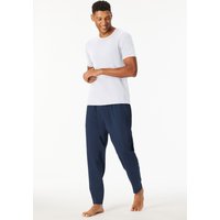 Shirt kurzarm Doppelripp weiß - SCHIESSER 150 Years 48 von Schiesser