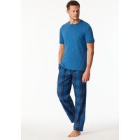 Shirt kurzarm blau - Mix+Relax 52 von Schiesser
