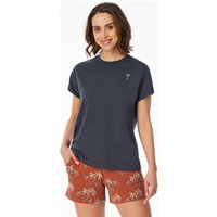 Shirt kurzarm graphit - Mix+Relax 36 von Schiesser