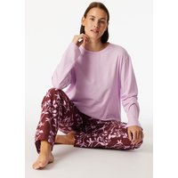 Shirt langarm rundhals orchid - Mix+Relax 34 von Schiesser