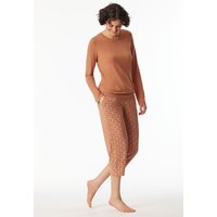 Shirt langarm rundhals rost - Mix+Relax 44 von Schiesser