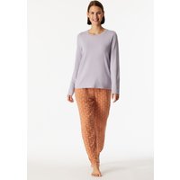 Shirt langarm rundhals veilchen - Mix+Relax 38 von Schiesser