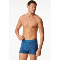 Shorts 3er-Pack Organic Cotton Webgummibund uni/gemustert mehrfarbig - 95/5 5 von Schiesser