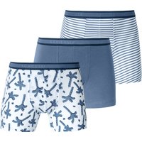 Shorts 3er-Pack Organic Cotton mehrfarbig - 95/5 92 von Schiesser