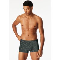 Shorts Modal gemustert dunkelgrün - Long Life Soft 6 von Schiesser