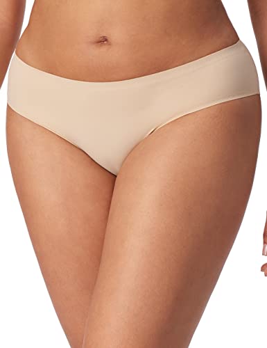 Schiesser Damen Slip nahtlos - Invisible Soft, sand_166915, 38 von Schiesser