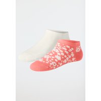 Socken Sneaker Stay Fresh 2er-Pack Blümchen creme/ rosé- Fashion 35/38 von Schiesser