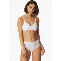 Soft BH Organic Cotton gepaddet ohne Bügel weiß - 95/5 75A von Schiesser