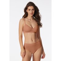 Soft-BH mit Schale und gleitenden Cups rost - Unique Micro 90B von Schiesser