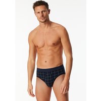 Sportslip Feininterlock Eingriff gemustert nachtblau - Fine Interlock 5 von Schiesser