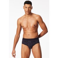 Sportslip Interlock Eingriff gemustert kohle - Fine Interlock 6 von Schiesser