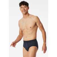 Sportslip mit Eingriff graphit gemustert - Fine Interlock 8 von Schiesser