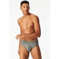 Supermini Slip 3er-Pack Organic Cotton uni/gestreift mehrfarbig - 95/5 4 von Schiesser