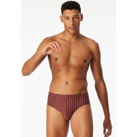 Supermini Slip 3er-Pack Organic Cotton uni/gestreift mehrfarbig - 95/5 6 von Schiesser