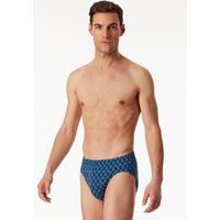 Supermini Slip blau kariert - 95/5 4 von Schiesser