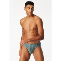 Supermini Slip mineral gestreift - Long Life Soft 5 von Schiesser