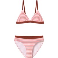 Triangel-Bikini Set Wirkware LSF40+ recycelt Streifen pink - Aqua 140 von Schiesser