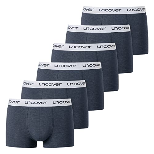 Uncover by Schiesser - Retro Shorts/Pant - 6er Pack (S Dunkelblau) von Uncover by Schiesser